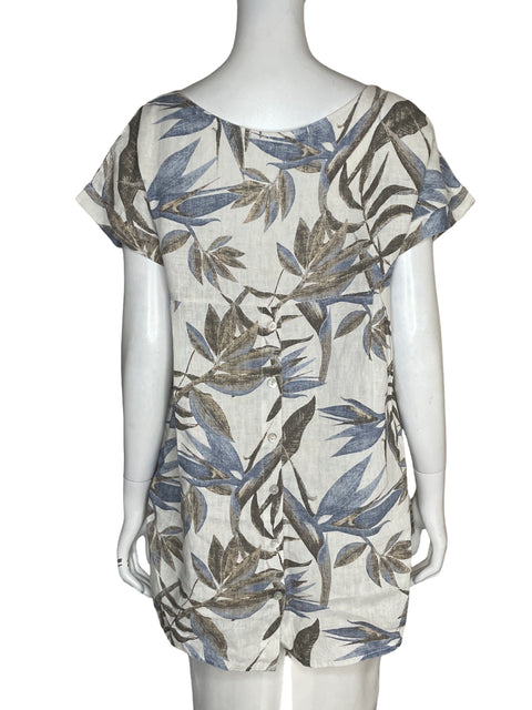 Blusa Terzo Millennio Estampado Beige - Talla S