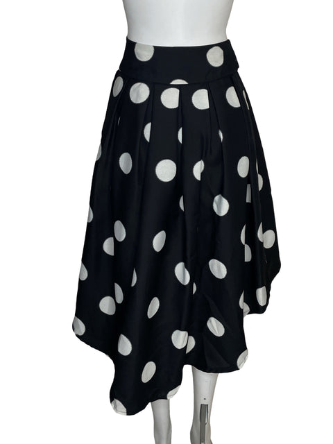 Falda Ark & Co Estampado Lunares Negro - Talla S