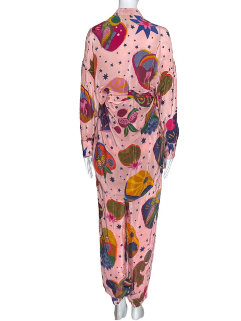 Conjunto Farm de Algodón Fajon Pantalón/blusa Rosado - Talla S