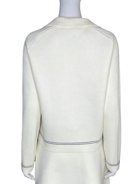 Chaqueta Zara Manga larga Blanco - Talla M