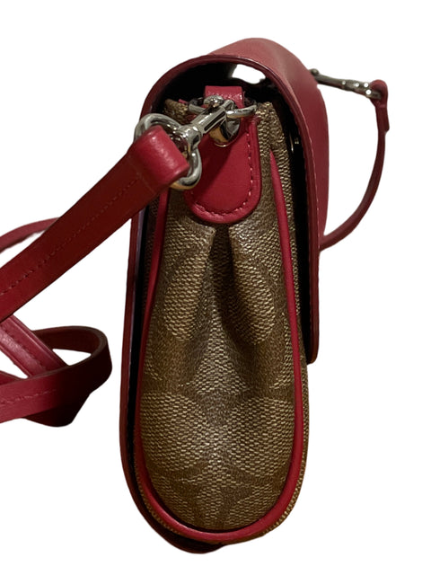 Cartera Coach Reversible Crossbody Mini Marrón - Talla U