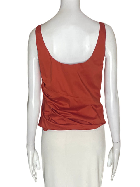 Blusa Liviana Conti Liso Sin mangas Naranja - Talla 40