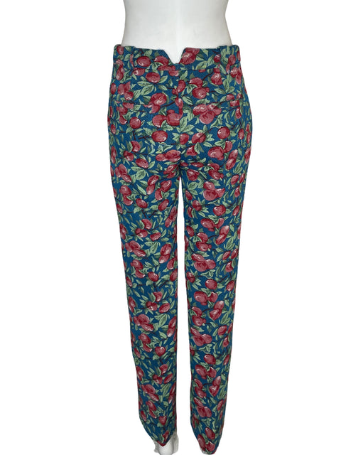 Jean Tesoro Tps Estampado Floral Azul - Talla S