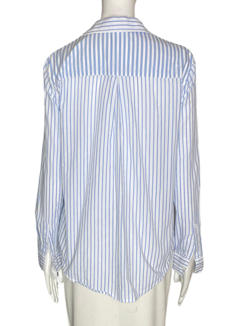 Blusa Desigual Rayas Manga larga Azul - Talla S
