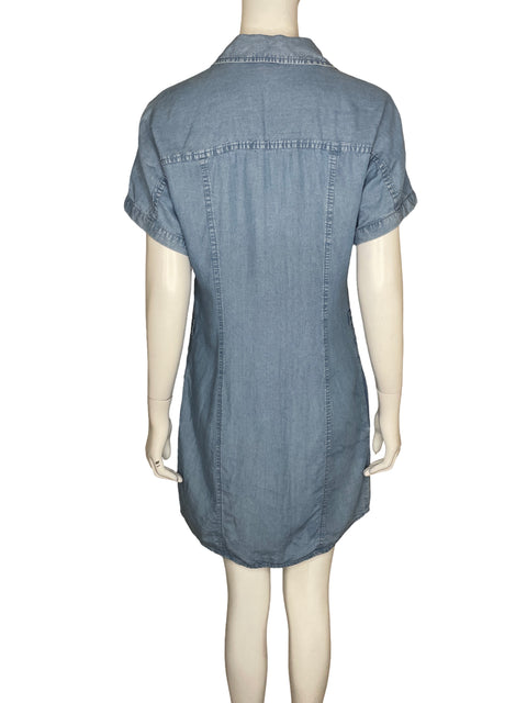 Vestido Guess Midi Jean Azul - Talla S
