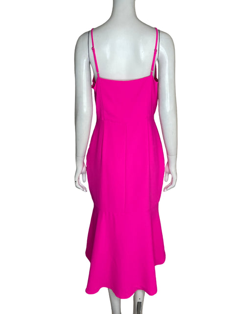 Vestido Sugarlips Cuello v Asimétrico Rosado - Talla M