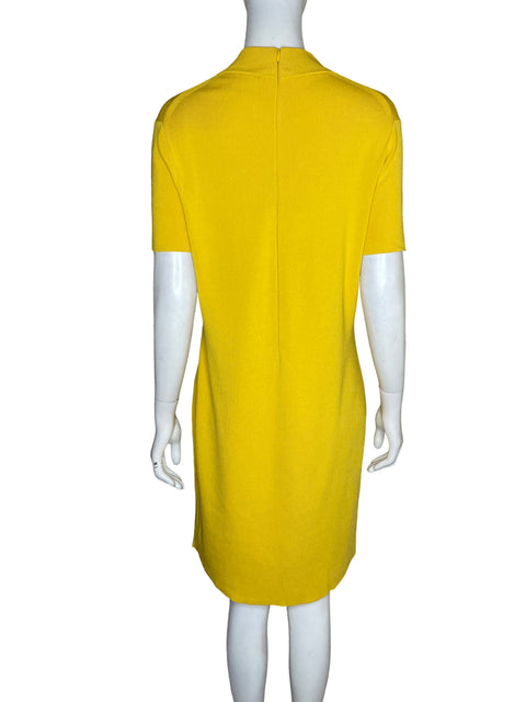 Vestido Michael Kors Manga corta Amarillo - Talla L