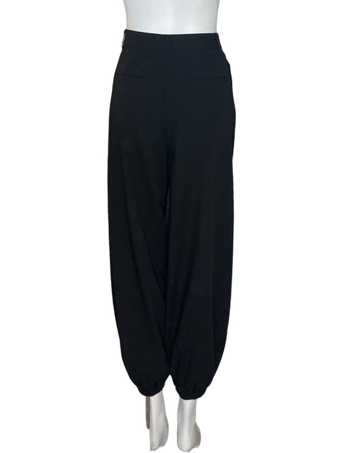 Pantalón Zara Elastico Globo Negro - Talla XS