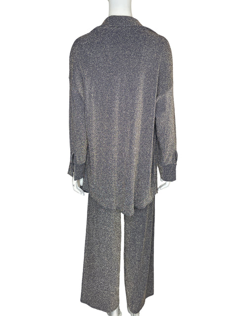 Conjunto Baobab de Lino Set 3 piezas Brillo Gris - Talla S