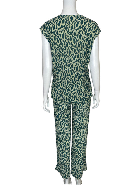 Conjunto Sfera Estampado Verde - Talla S