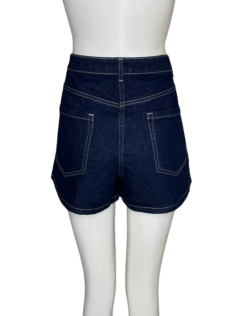 Short Zara Mini Jean Azul - Talla XL