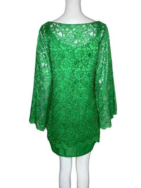 Vestido Alexis Manga larga Encaje Verde - Talla M