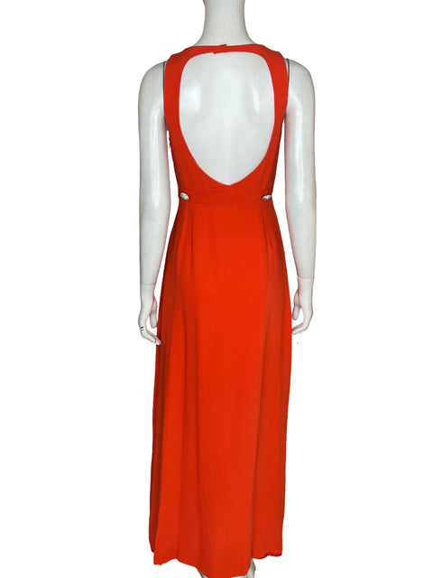 Vestido Raoul Maxi Fluido Naranja - Talla 8