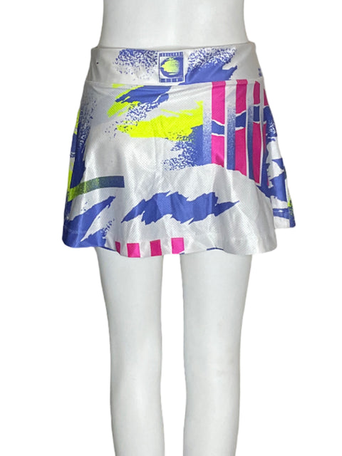 Short Nike Estampado Plisado Azul - Talla S