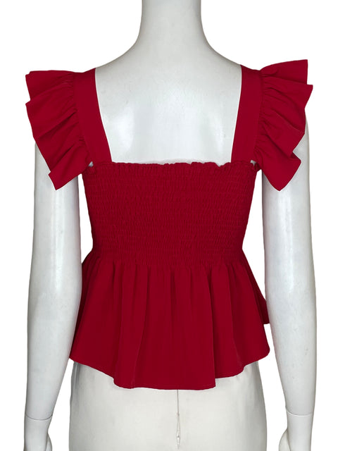 Blusa Sofias Vuelos Rojo - Talla M