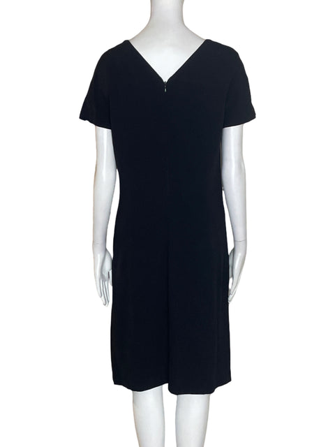 Vestido Emporio Armani Manga corta Midi Negro - Talla M