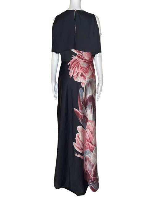 Vestido Ted Baker Estampado Floral Rosado - Talla S