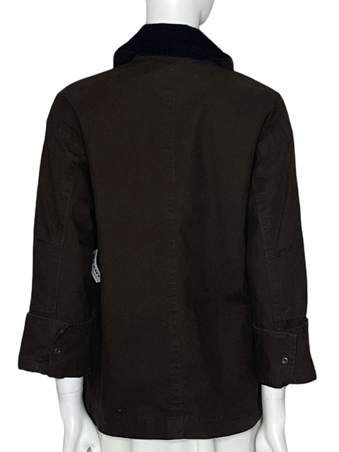 Chaqueta Old Navy Granero De Lona de Algodón Marron - Talla M