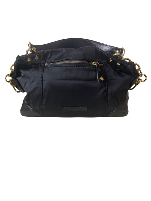 Cartera Bcbg Texturizado Doble assa Negro - Talla U