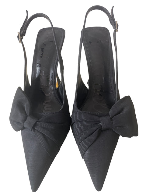 Zapato Sam Edelman Punta cerrada Destalonado Negro - Talla 8.5