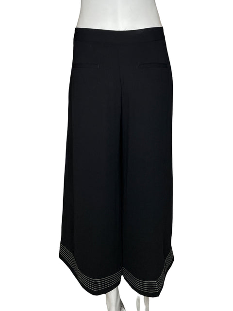 Pantalón Zara Wide-leg Negro - Talla M