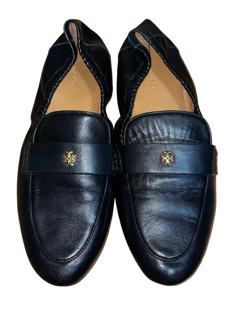 Zapato Tory Burch Mocasín Ballet Negro - Talla 8