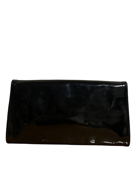 Cartera Versace Collection Medusa Charol Negro - Talla U