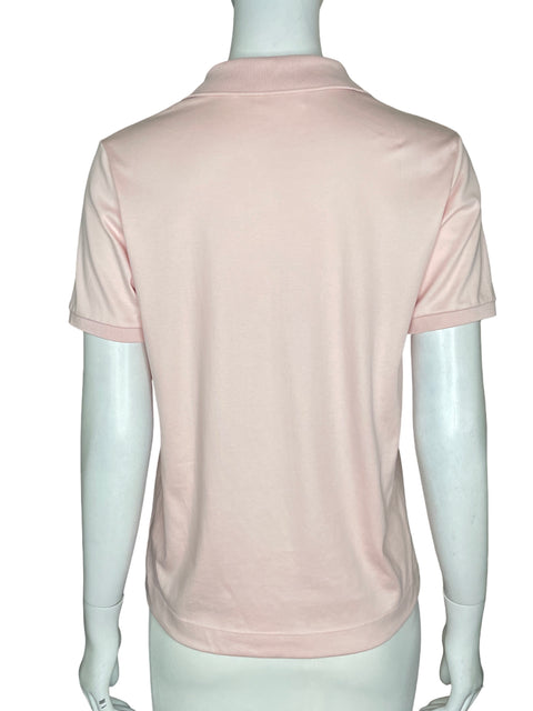 Blusa Lacoste de Algodón Manga corta Rosado - Talla 36