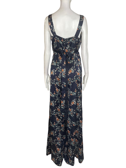 Vestido Re:named Tiras Estampado Negro - Talla M