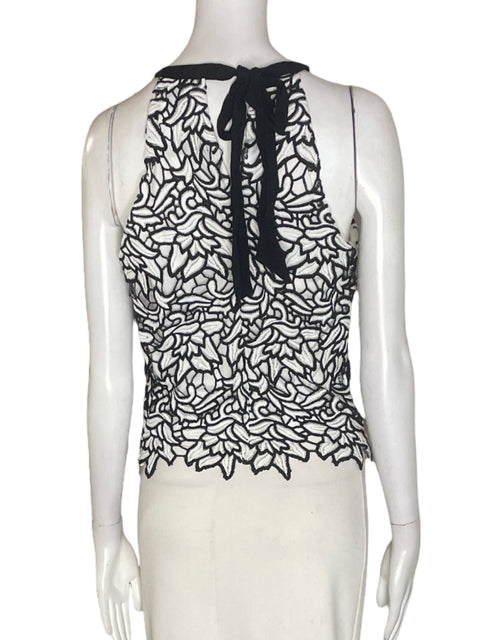 Blusa Sugar+lips Halter Troquelado Negro - Talla S
