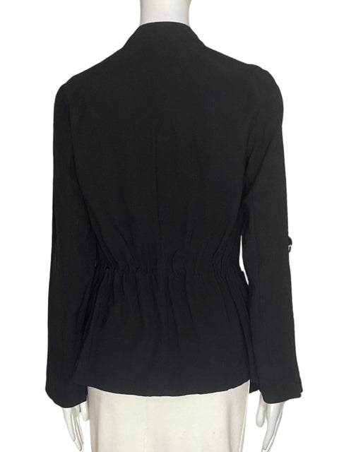 Cardigan Only Manga larga Abierto Negro - Talla 34