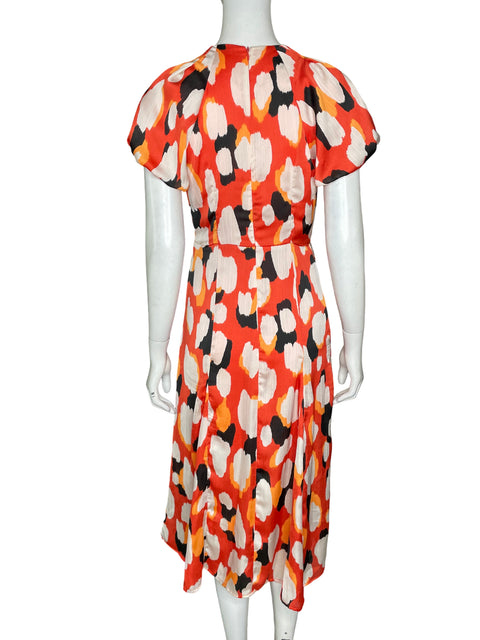 Vestido Sfera Collection Mangas abullonadas Naranja - Talla S