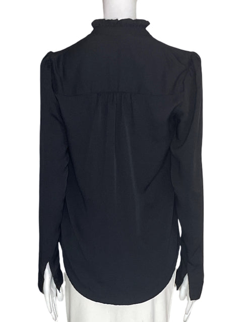 Blusa Express Manga larga Liso Negro - Talla S