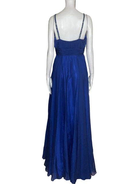 Vestido Bicici & Coty Maxi Tiras Azul - Talla M