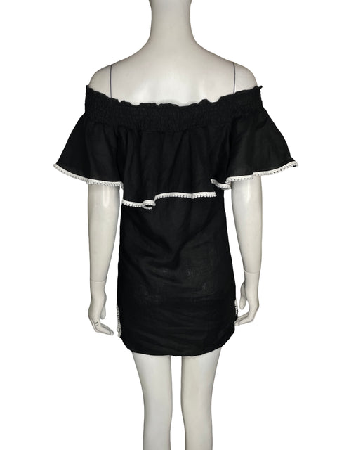 Vestido Waimari Off-the-shoulder Negro - Talla M