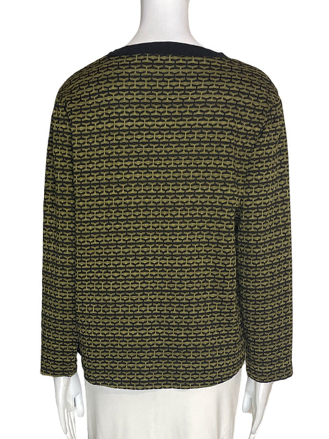 Abrigo Sfera de Algodón Estampado Manga larga Marron - Talla M