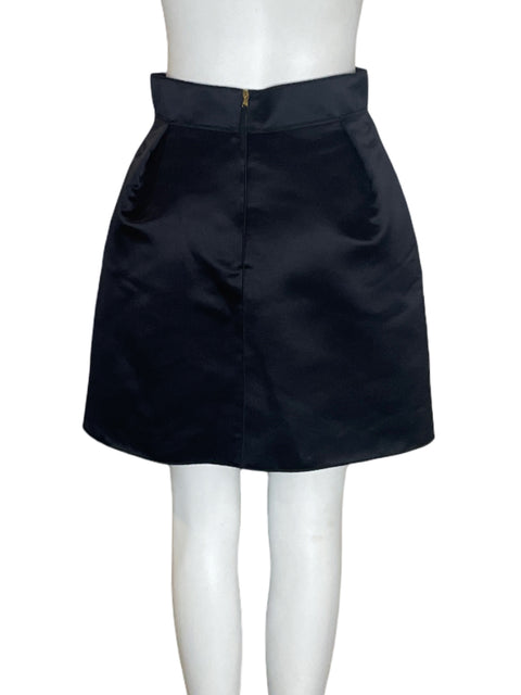 Falda Dolce & Gabbana Estampado Mini Negro - Talla S