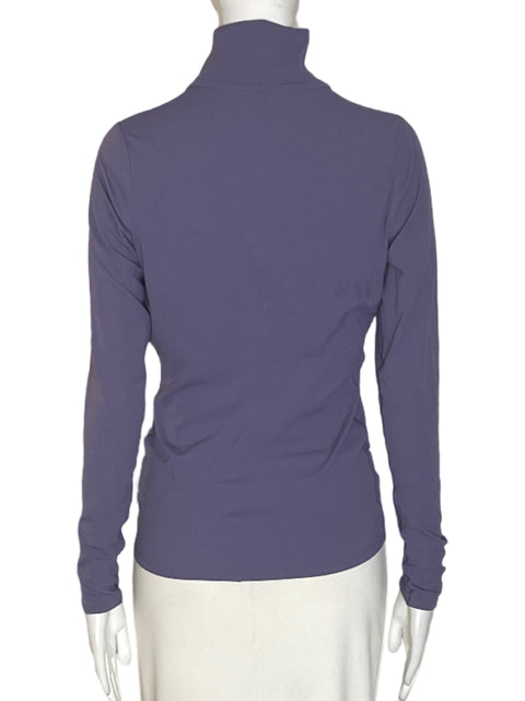 Camiseta Lululemon Manga larga Ajustado Morado - Talla S