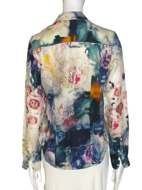 Camisa Paul Smith Estampado Manga larga Azul - Talla 40