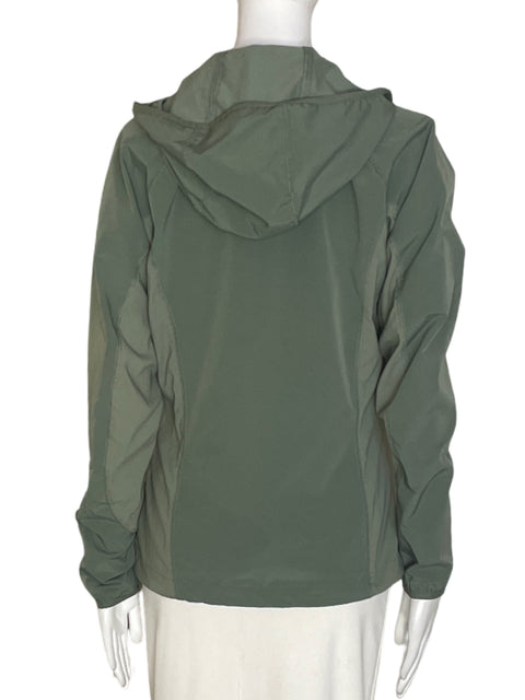 Chaqueta Columbia Zipper Manga larga Verde - Talla S