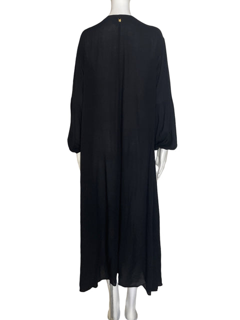Cardigan Walai Abierto Maxi Negro - Talla S