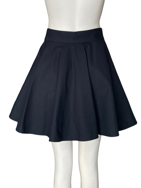Falda Red Valentino de Algodón Vuelos Azul - Talla S