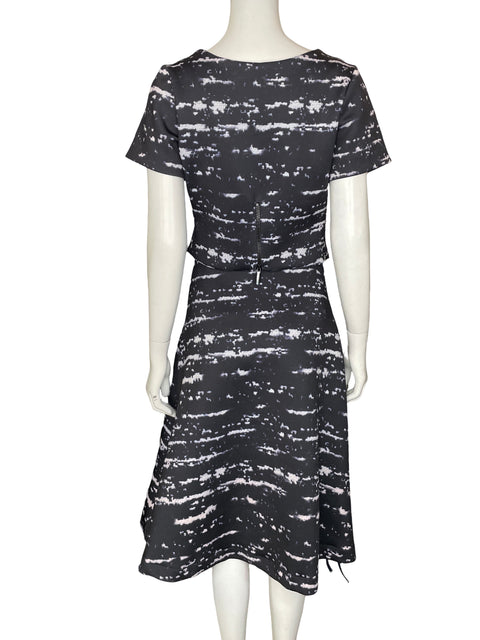Conjunto Cynthia Rowley Midi Cuello redondo Negro - Talla M