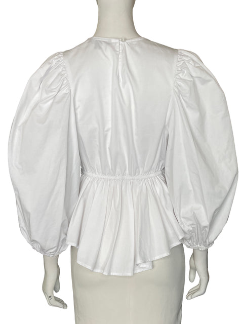 Blusa Padova de Algodón Blanco - Talla S
