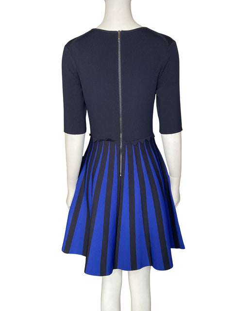Vestido Ted Baker de Viscosa Midi Rayas Azul - Talla S