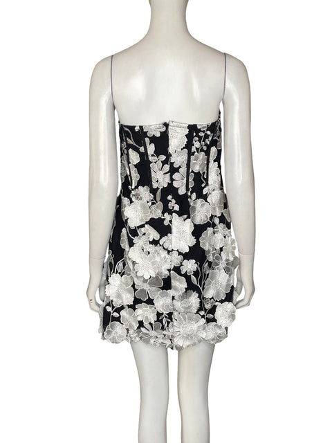 Vestido Karen Millen Strapless Midi Negro - Talla 12
