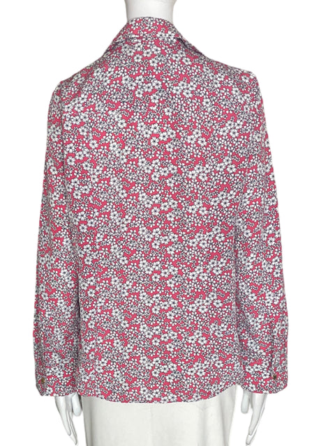 Camisa Michael Kors Manga larga Botones Rojo - Talla M