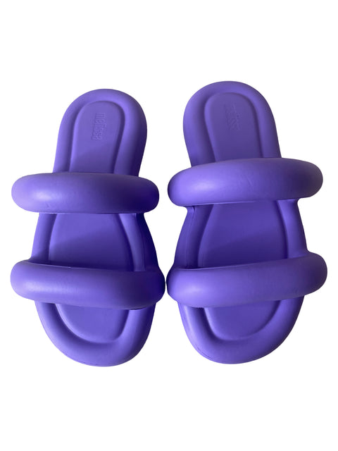 Zapato Melissa Tiras Suela de goma Morado - Talla 38