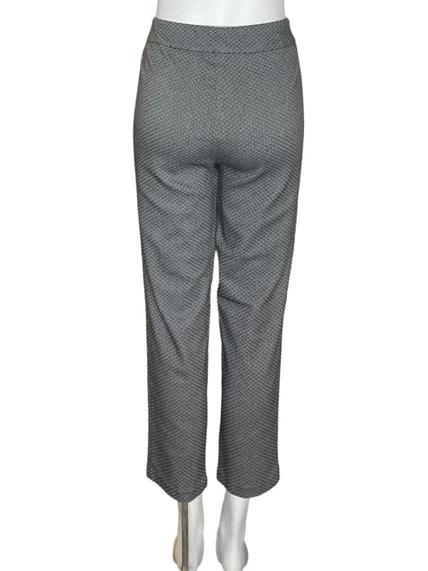 Pantalón Zac & Rachel Ajustado Estampado Negro - Talla 8