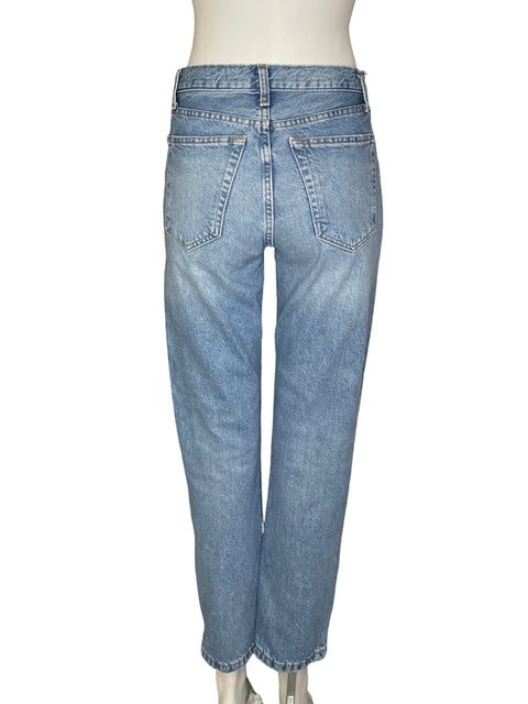 Jean Zara de Algodón Recto Azul - Talla 2